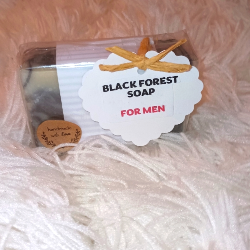 BLACK FOREST SOAP FOR MEN AROMATHERAPY (SINGLE BARS)